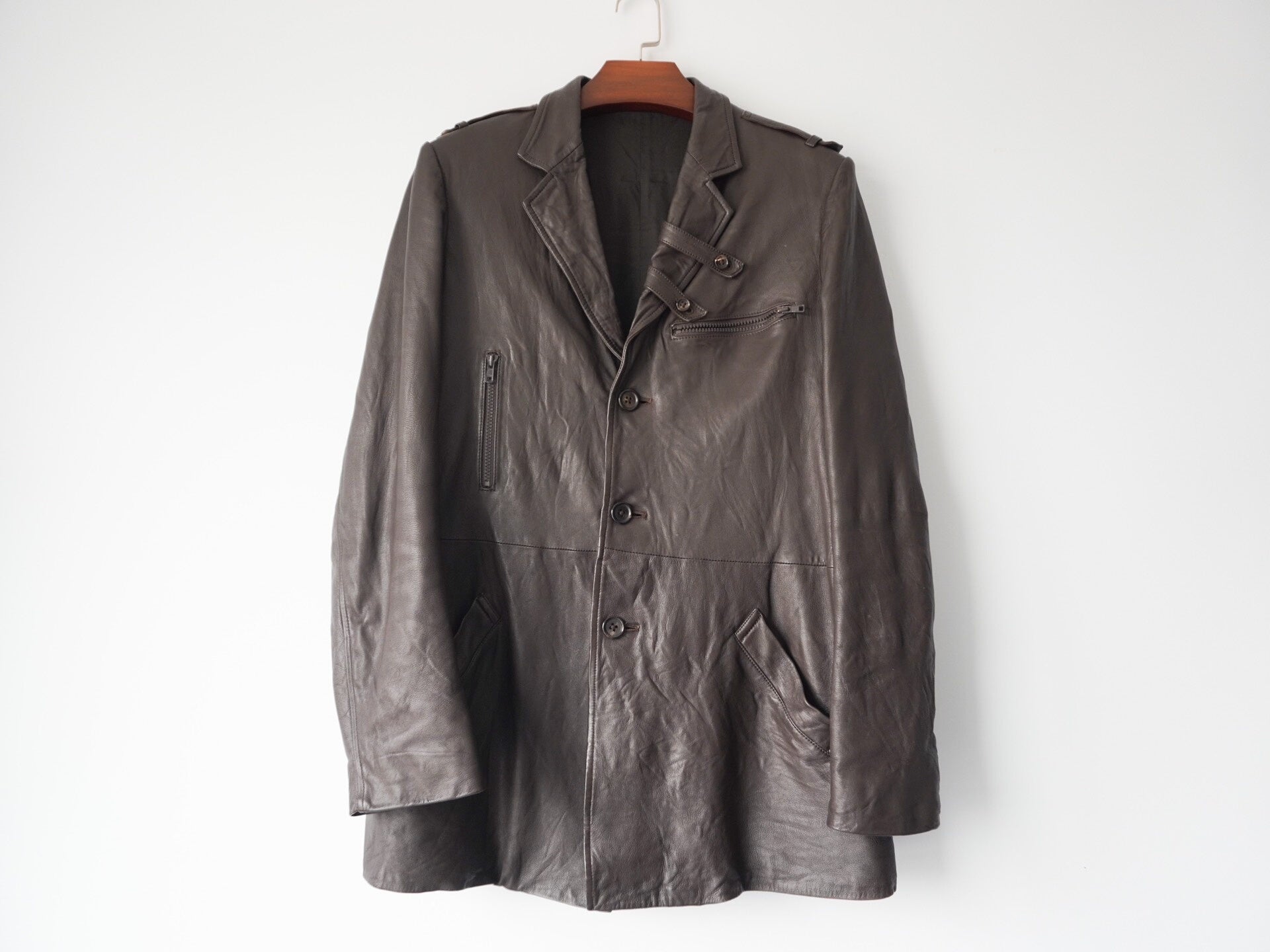 Yohji Yamamoto 2006AW Leather Jacket