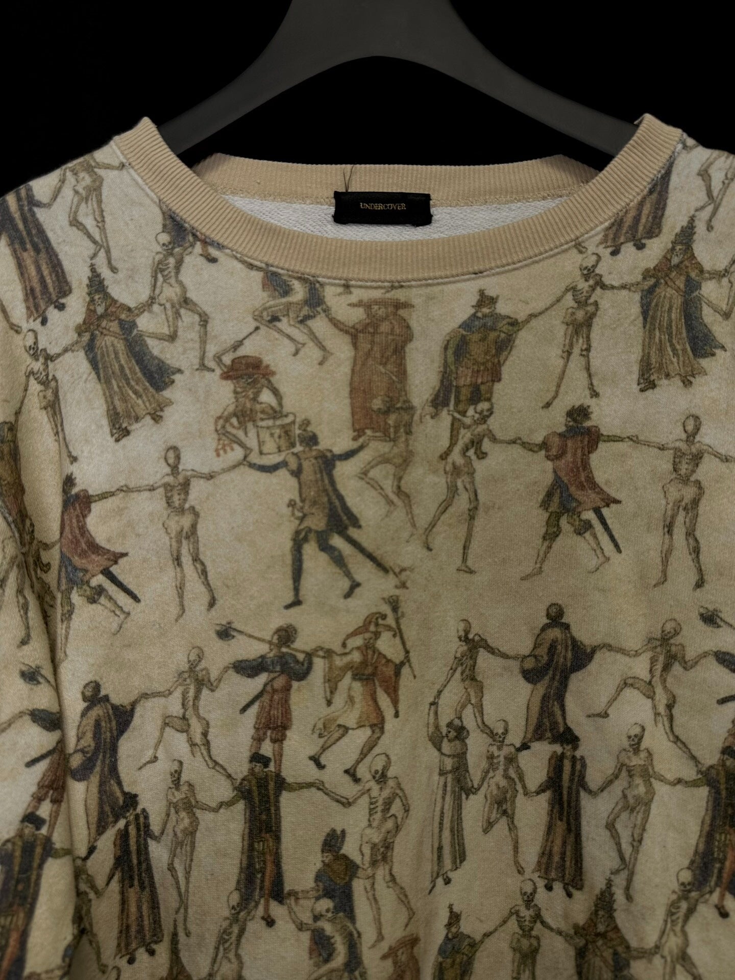 skeleton dance sweatshirt from undercover 2017
