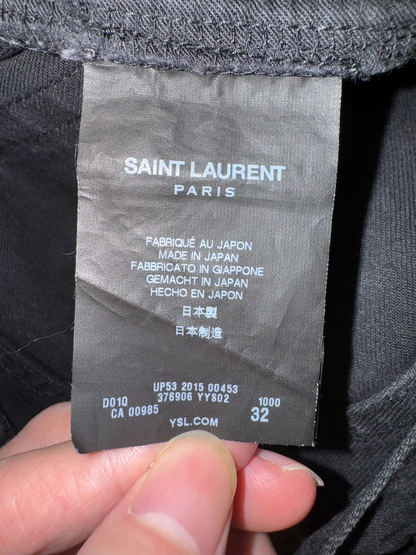 Saint Laurent Black Skinny Jeans