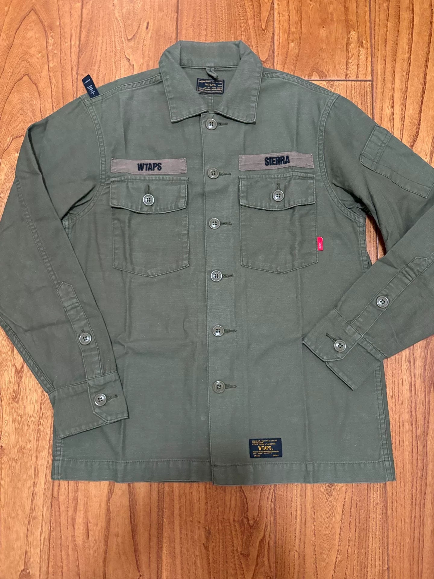 WTAPS BUDS 17SS Military Utility Shirt