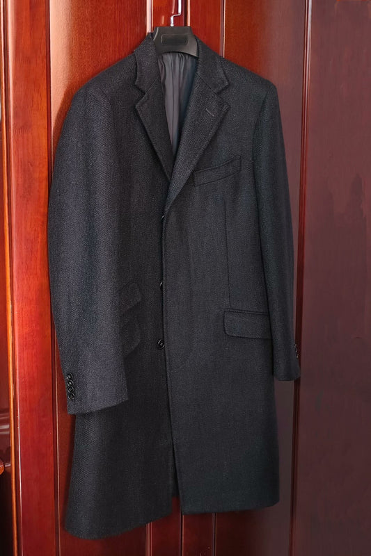 Zegna Chester Coat with Cashmere Blend