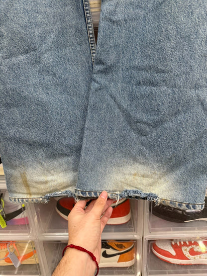 Enfants Riches Deprimes Distressed Mud-Dyed Jeans