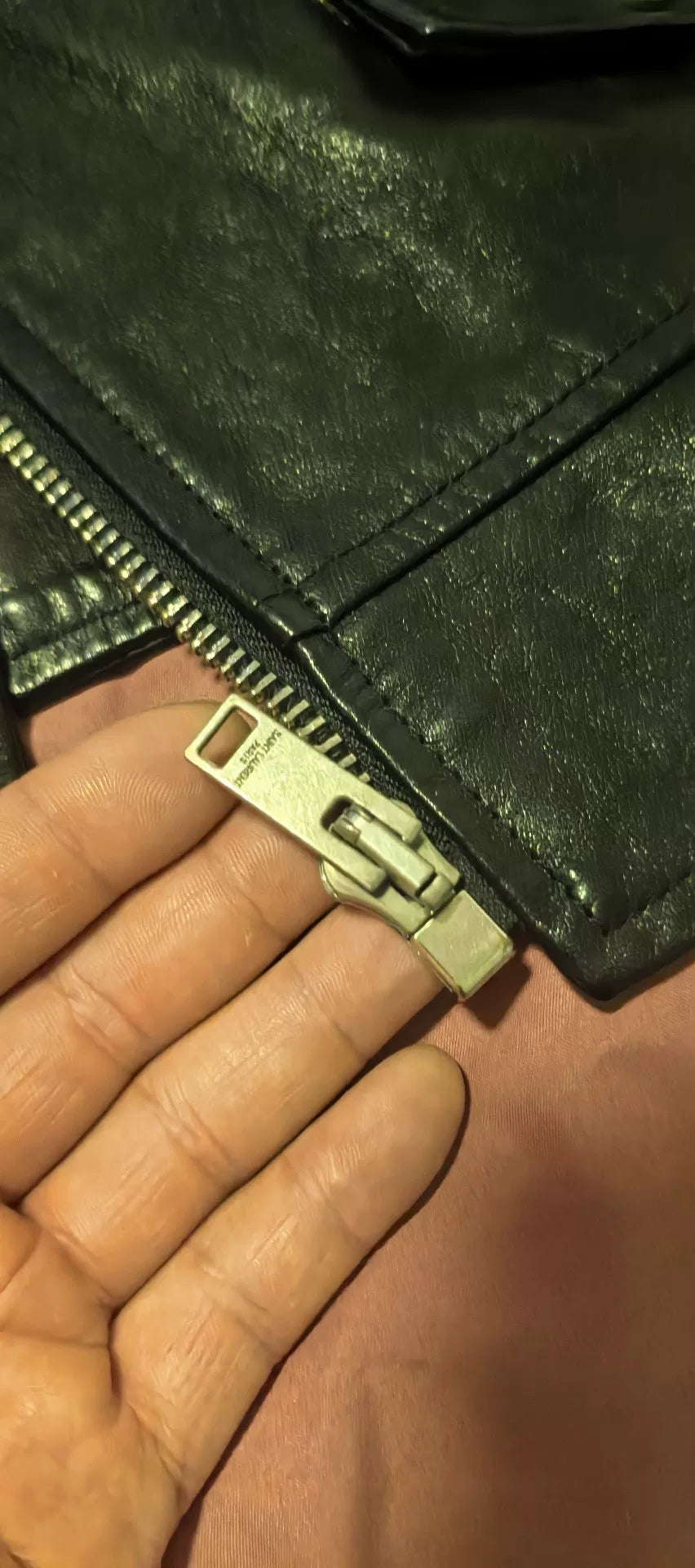 Saint Laurent Men's Black Biker Jacket