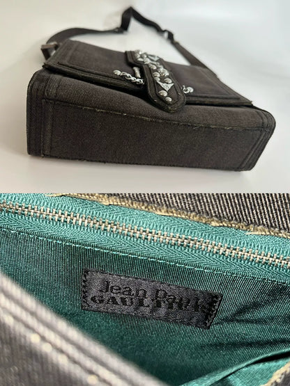Jean Paul Gaultier Vintage Buckle Shoulder Bag