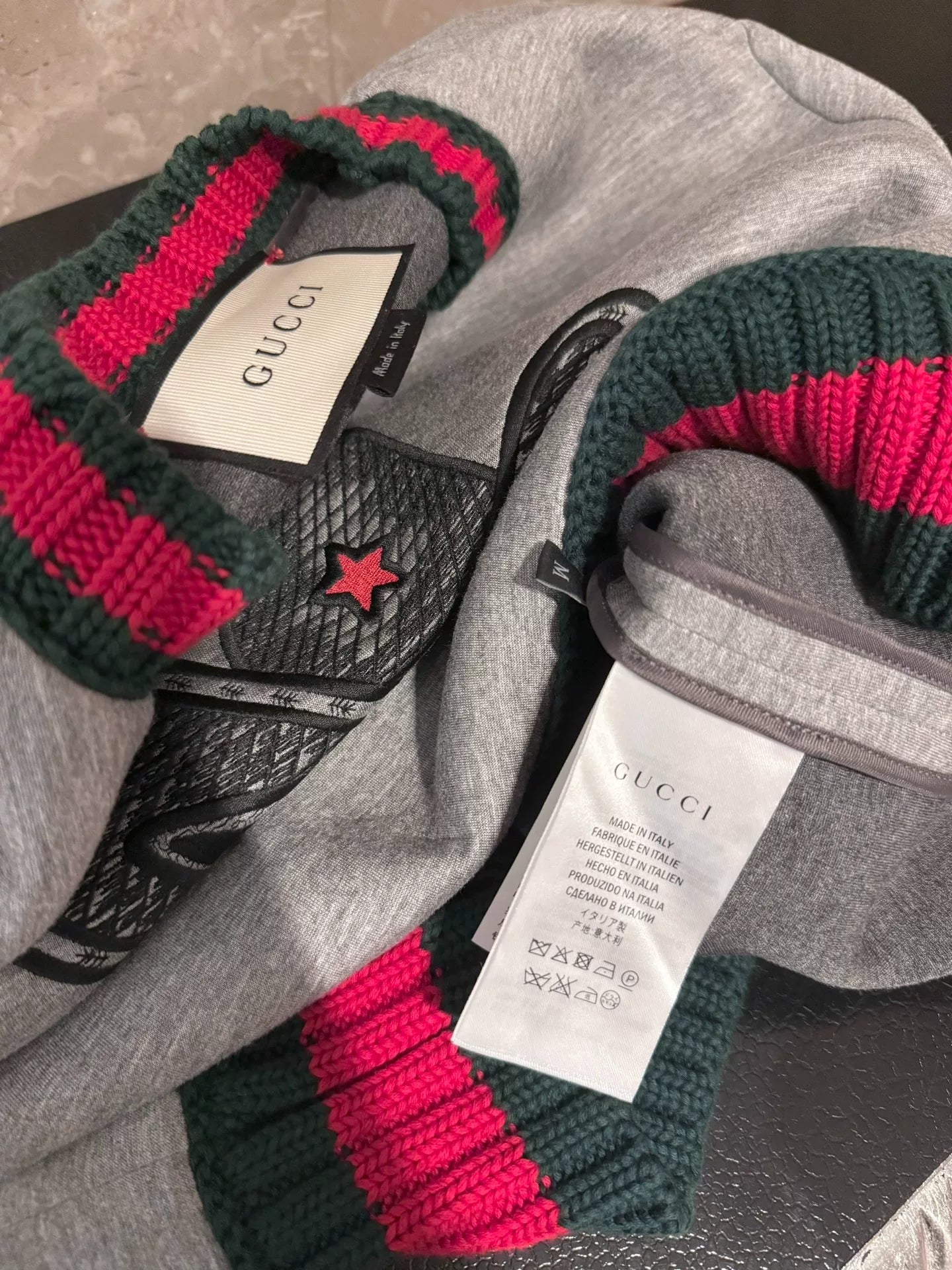 Gucci Embroidered Crewneck Sweatshirt