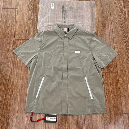 kith ss snal front nylon shirt