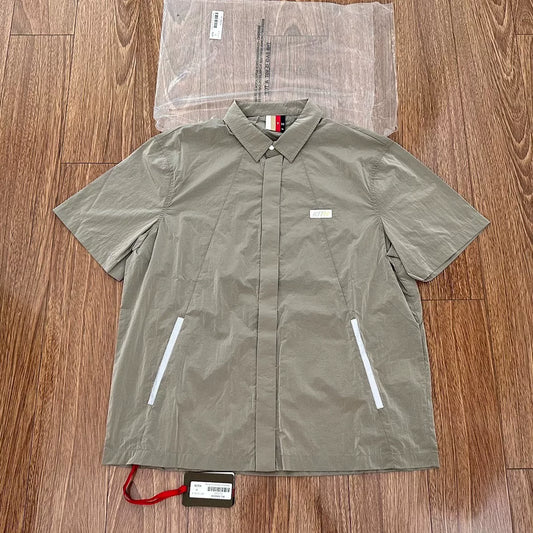kith ss snal front nylon shirt