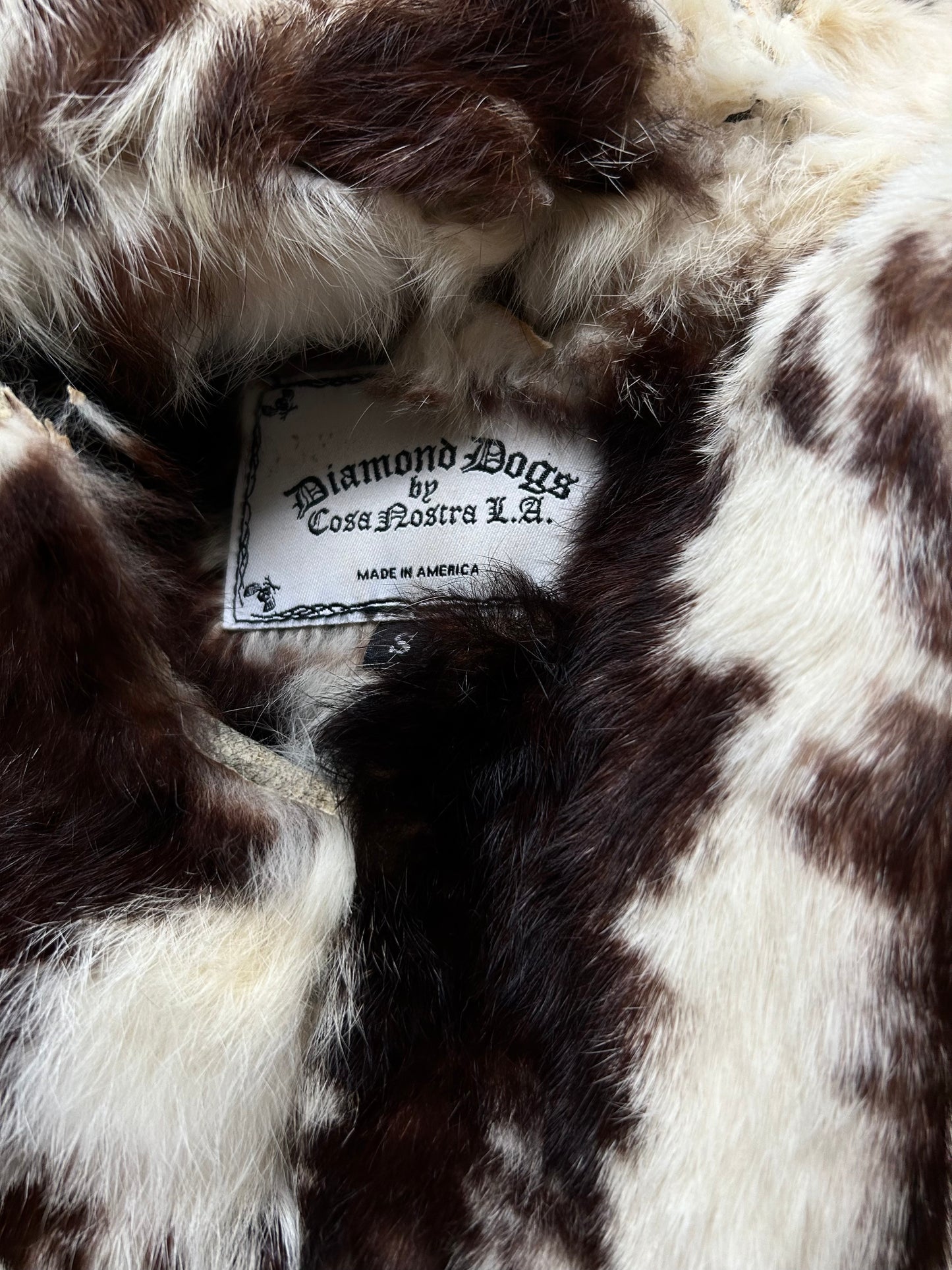 Diamond Dogs Reworked Waxed Leather Jacket