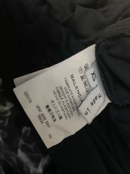 Balenciaga Smoke Linen Panel T-Shirt