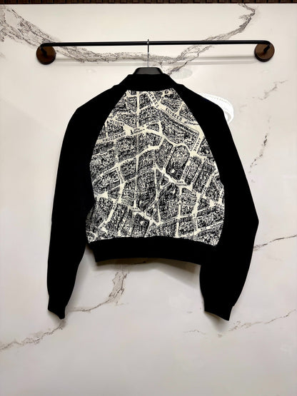 Dior Paris Map Print Jacket