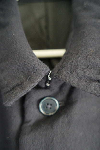 Yohji Yamamoto Tailored Wool Blend Coat