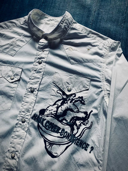 Kapital Limited Damaged Western Shirt