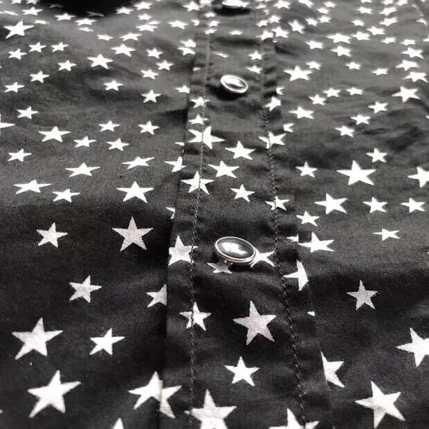 Saint Laurent Men's Black Star Shirt