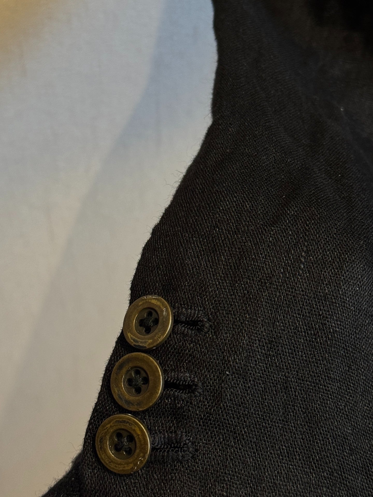 Geoffrey B Small Brass Button Jacket