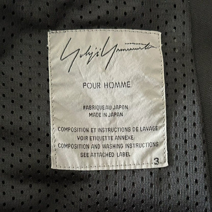 black zip jacket with embroidery details