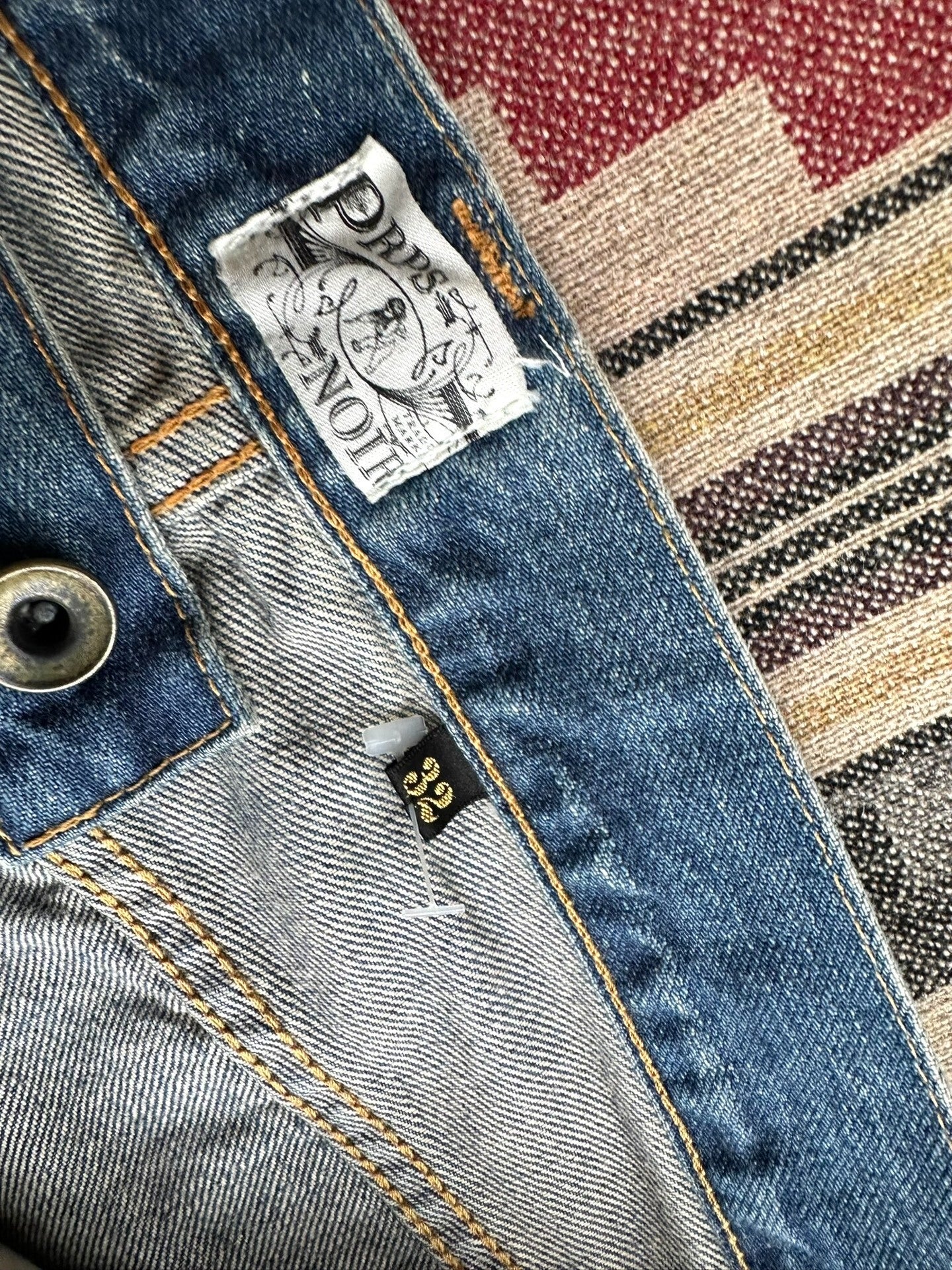 Prps Noir Heavily Washed Distressed Jeans