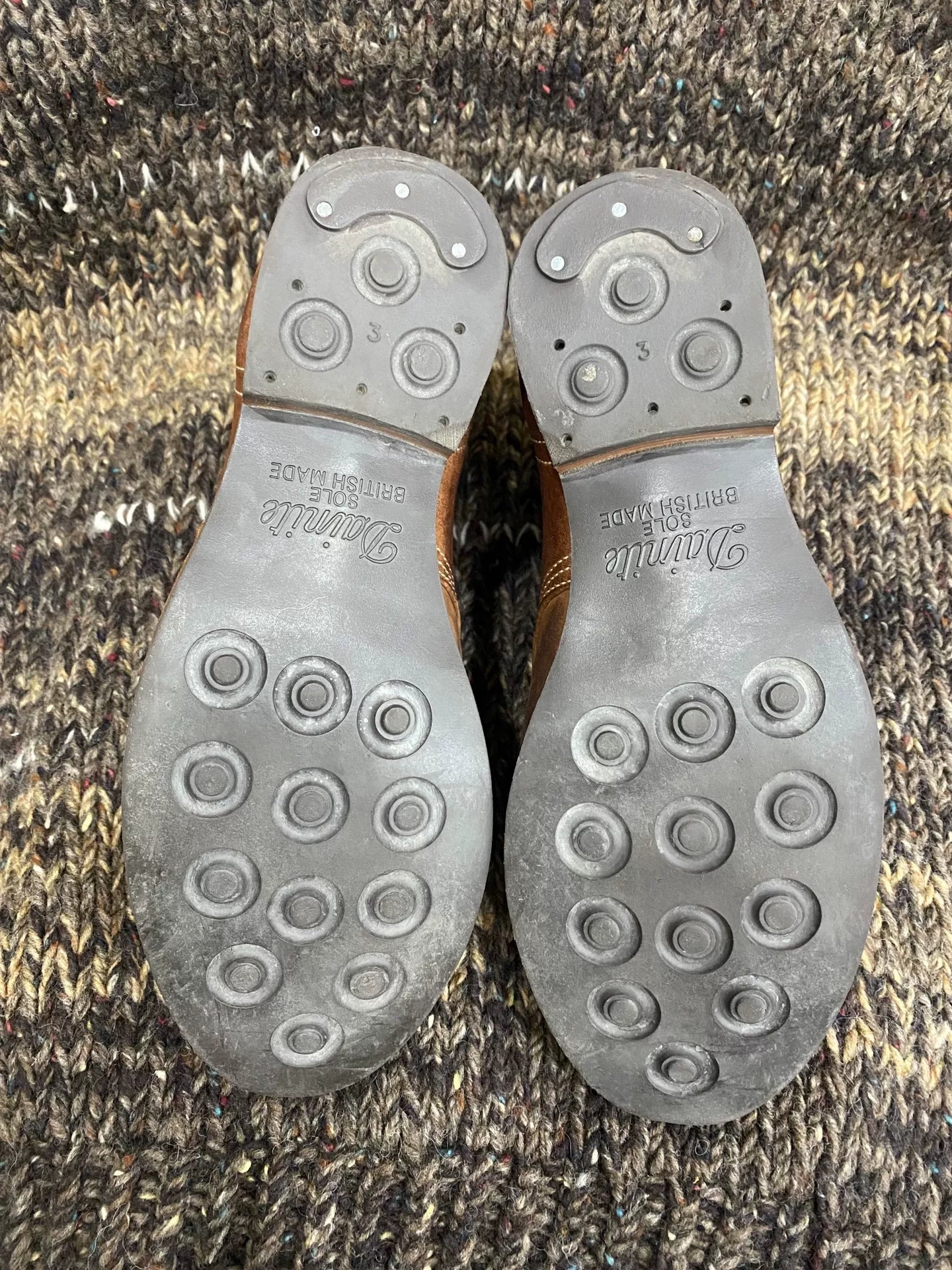 visvim brigadier boots folk in brown