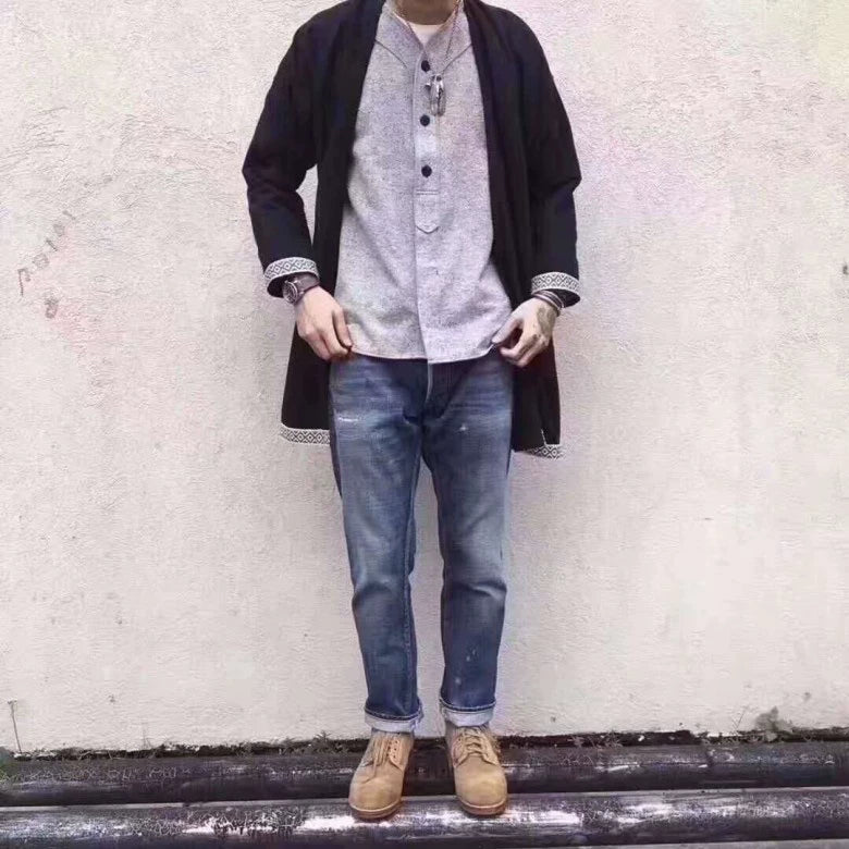 VISVIM SOCIAL SCULPTURE DAMAGED-12 Washed Jeans