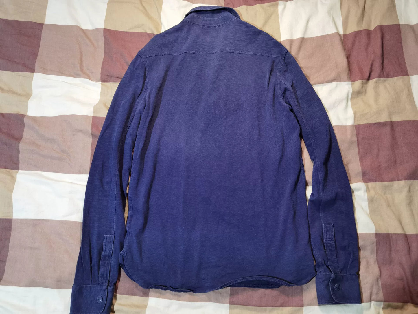 RRL Ralph Lauren Vintage Indigo Washed Long Sleeve Shirt