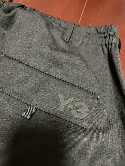 Y-3 Loose Wool Pants in Black
