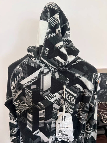 Boris Bidjan Saberi 11by BBS Graphic Print Hoodie