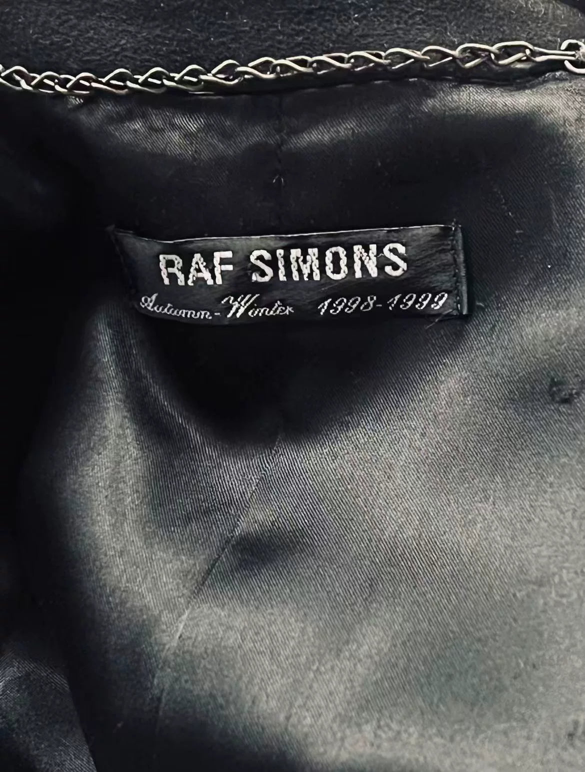 RAF SIMONS 1998AW Power Station Coat