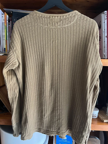 The Real McCoy Vintage Henley Long-Sleeve T