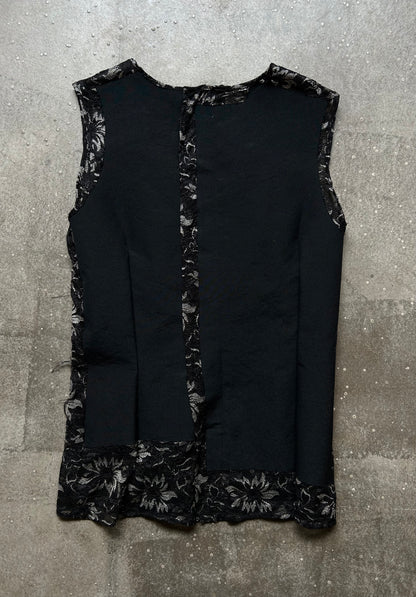COMME des GARÇONS Floral Mesh Vest