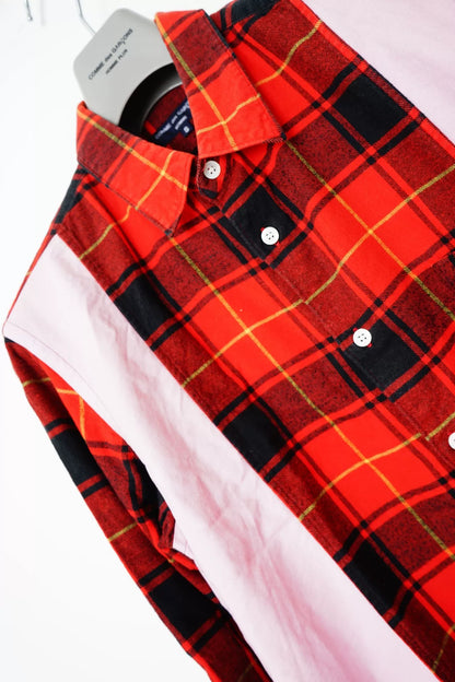 Comme des Garçons Patchwork Vintage Plaid Shirt