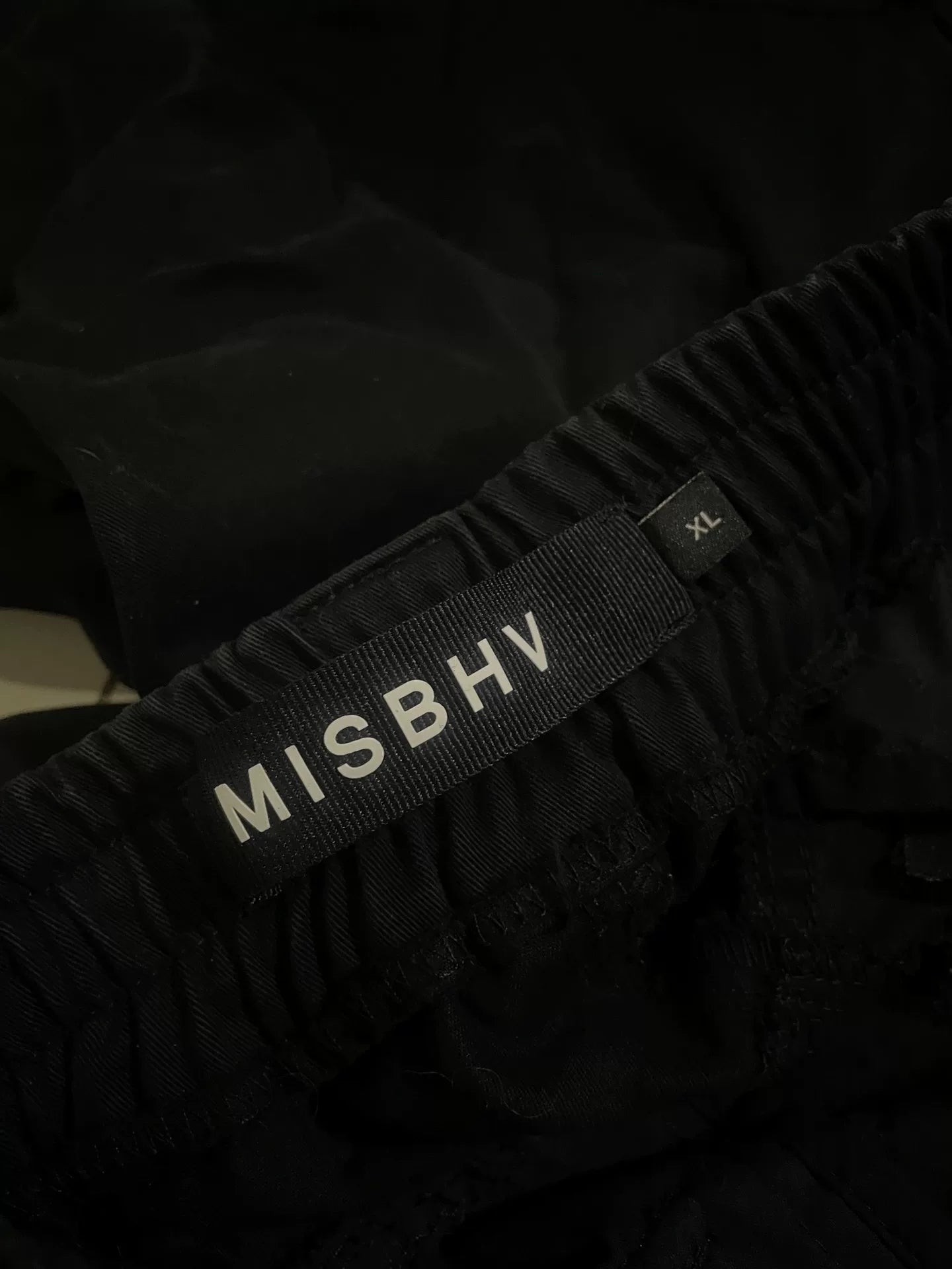 misbhv cargo wide-leg pants size XL