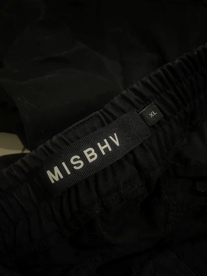 misbhv cargo wide-leg pants size XL