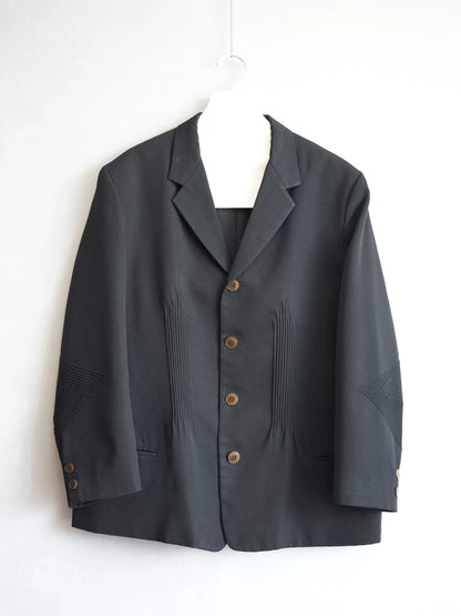 Yohji Yamamoto Ribbed Jacket M