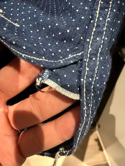 Freewheelers Conductor Work Shirt in Blue