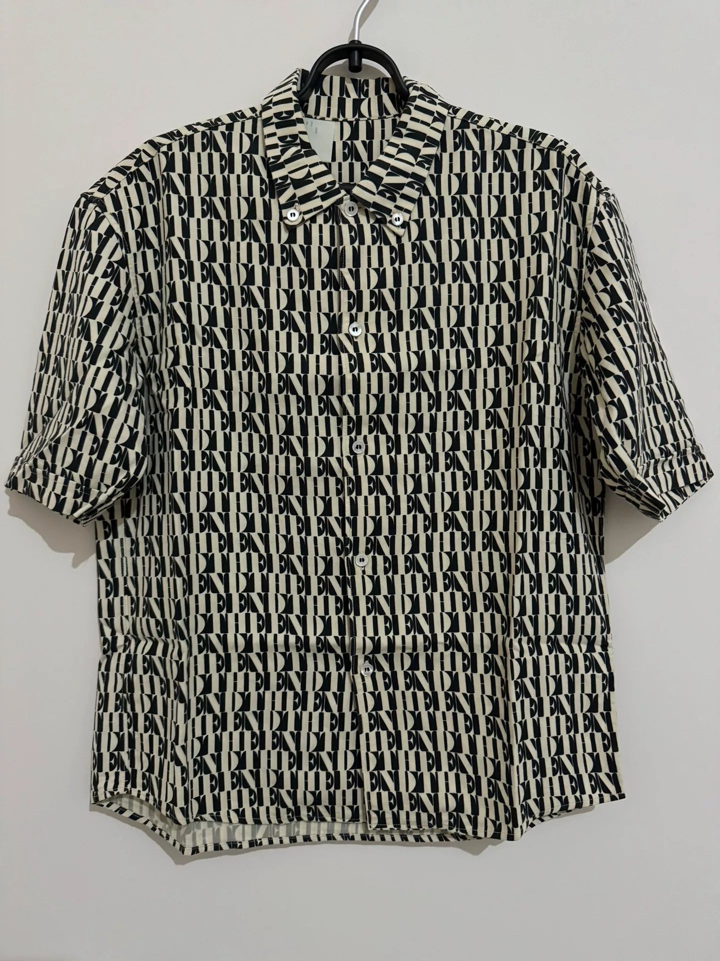 n.hoolywood 90s printed short sleeve shirt