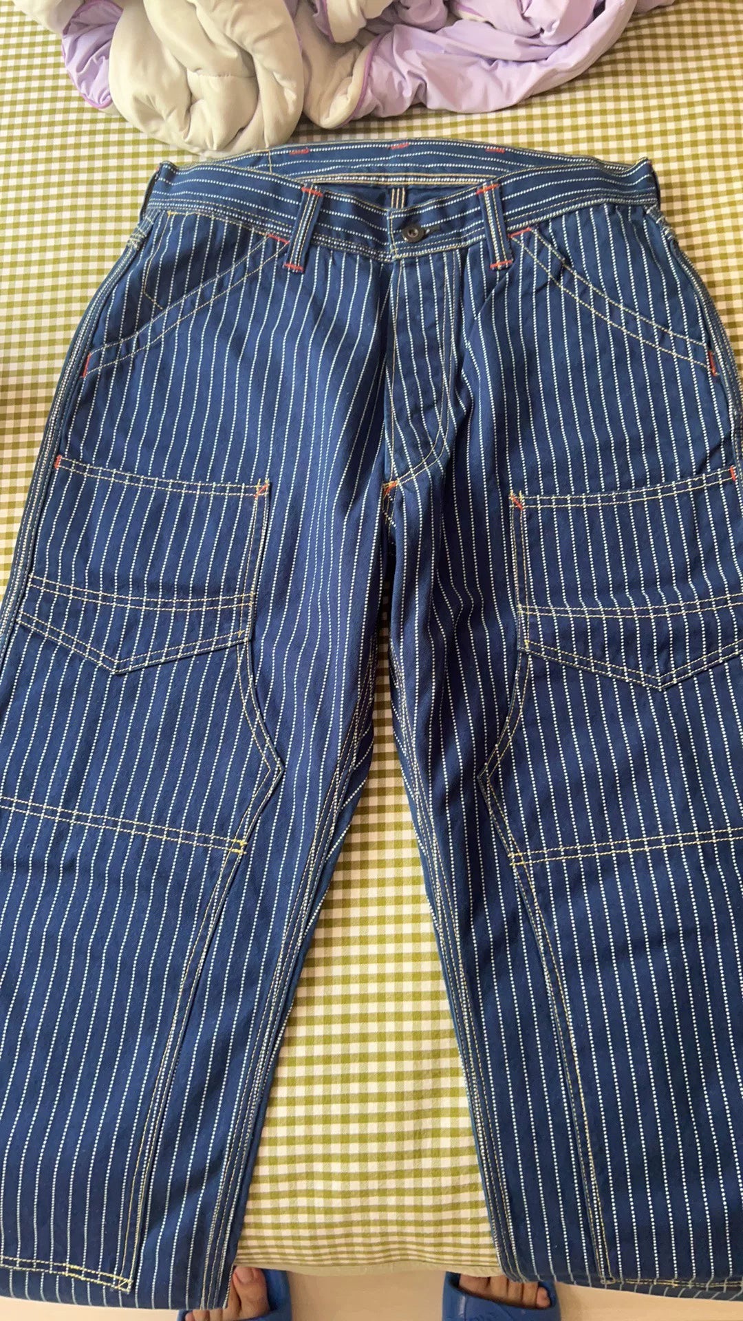 Freewheelers Wabash Stripe Work Pants