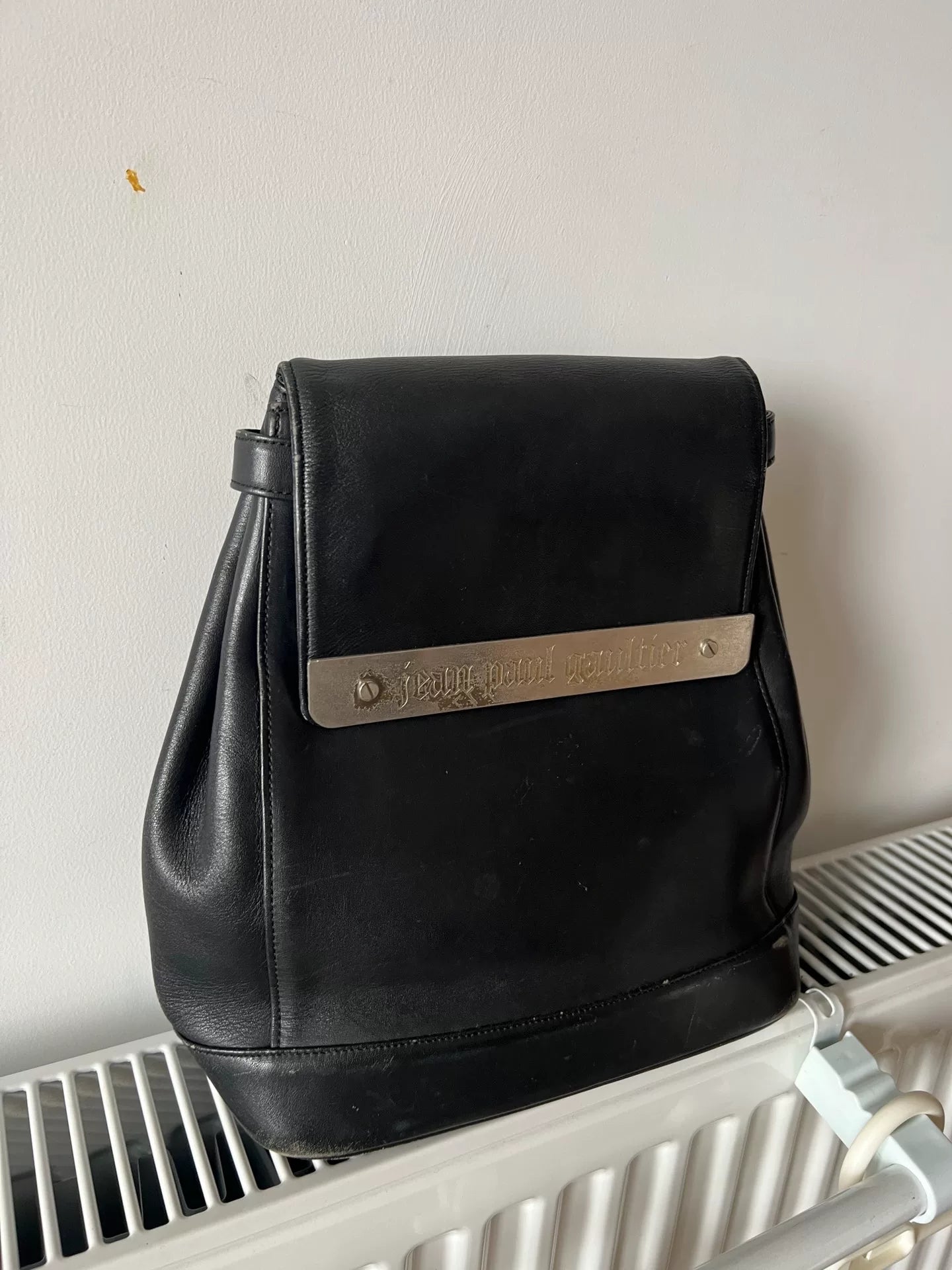 Jean Paul Gaultier Vintage Leather Backpack