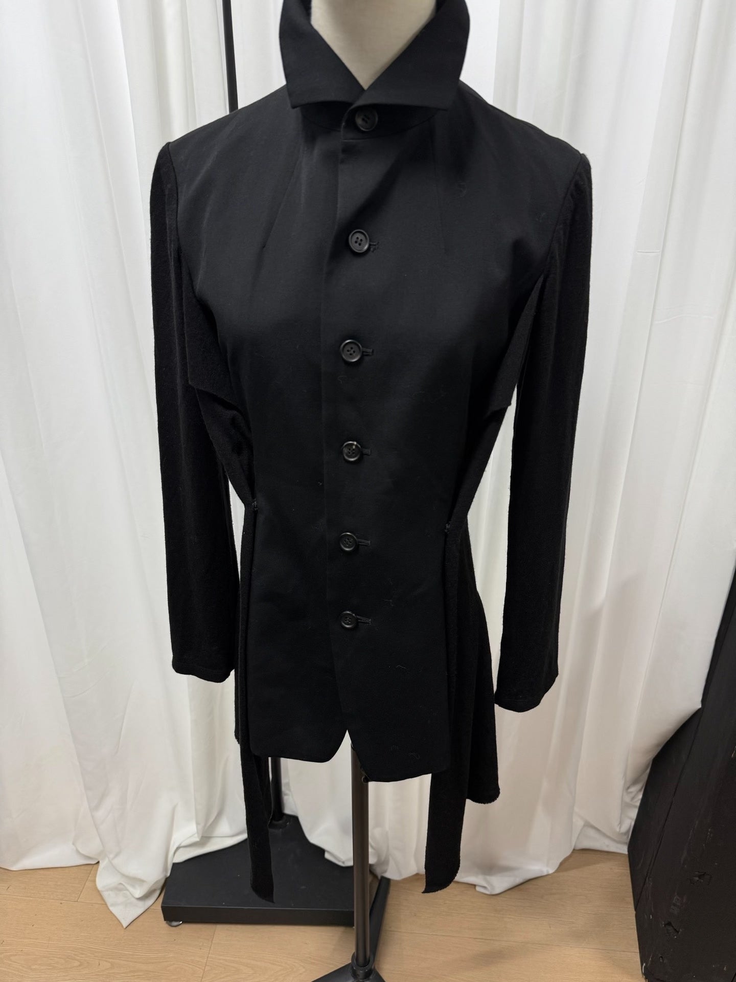 Yohji Yamamoto Black Wool Blazer