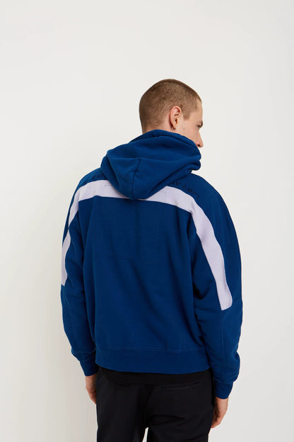 cav empt blue heavy hoodie sweatshirt