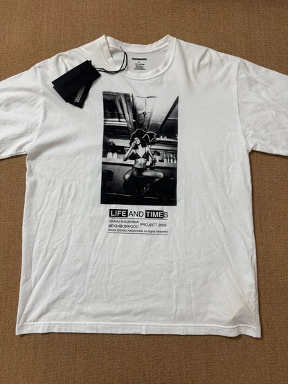 NEIGHBORHOOD x OSAMU NAGAHAMA TEE SS-3 25SS