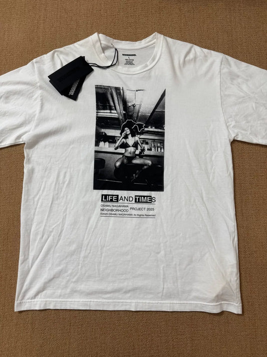 NEIGHBORHOOD x OSAMU NAGAHAMA TEE SS-3 25SS