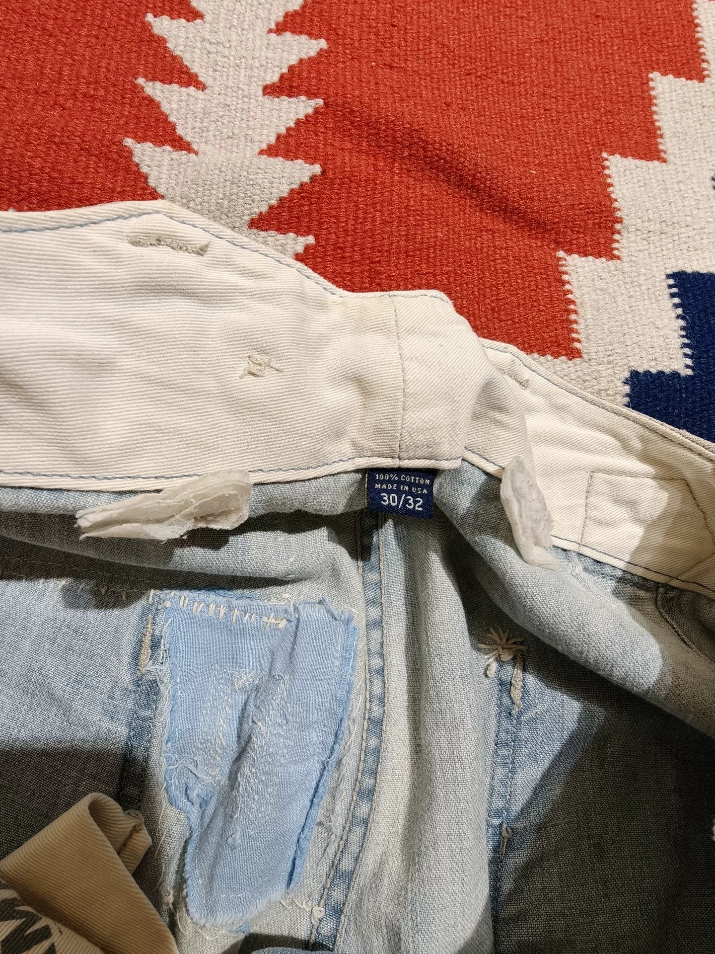 RRL Vintage Painter Patch Jeans