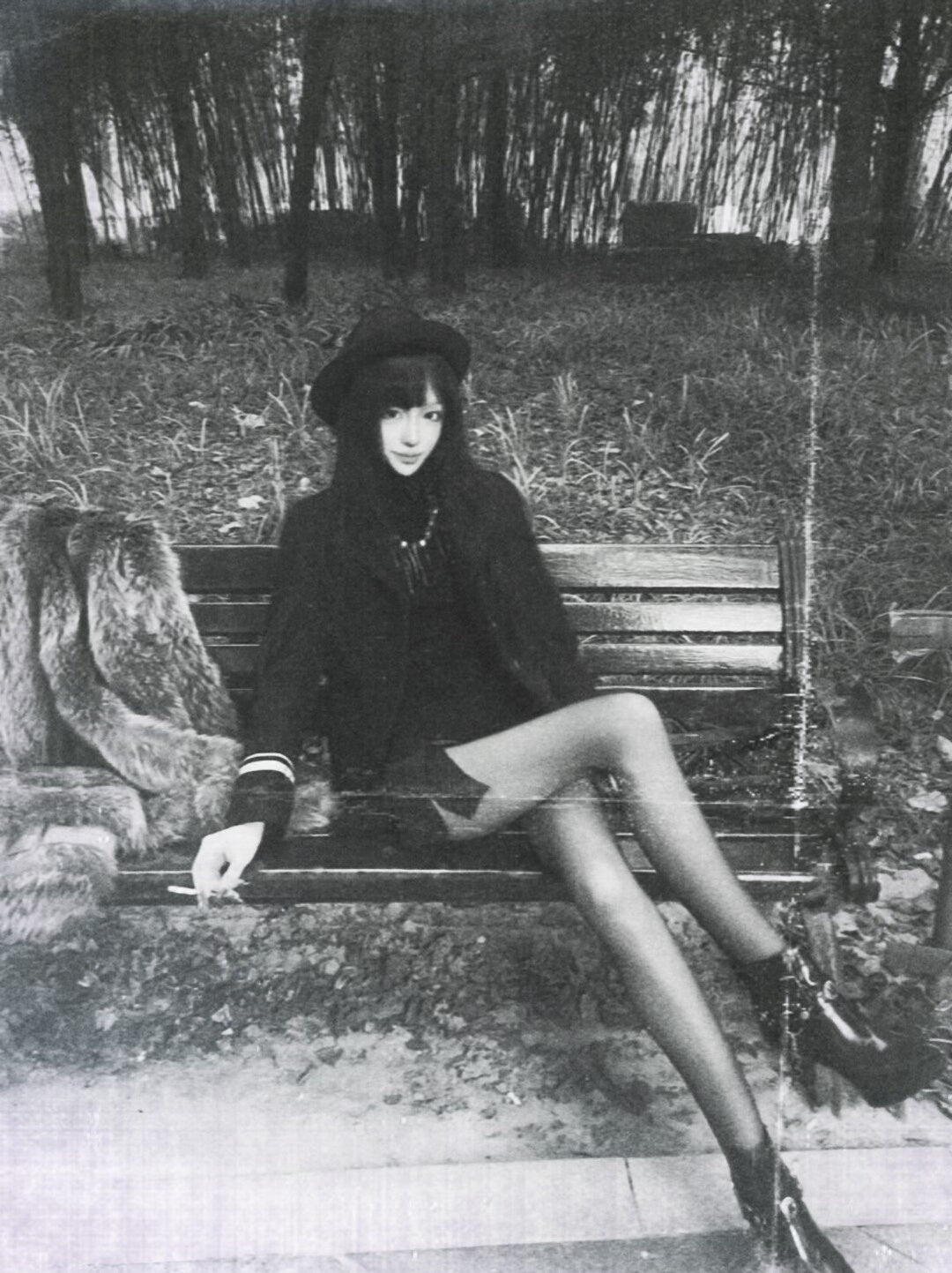 Navy Wool Military Style Jacket