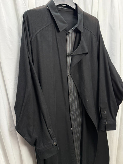 Yohji Yamamoto Pour Homme Double-Layer Coat