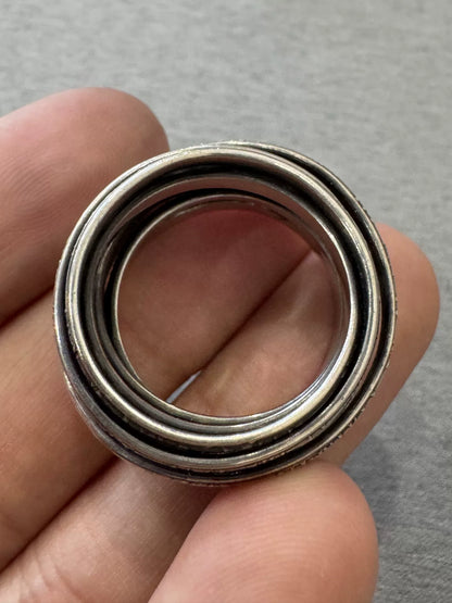 silver spring design ring by Werkstatt Munchen