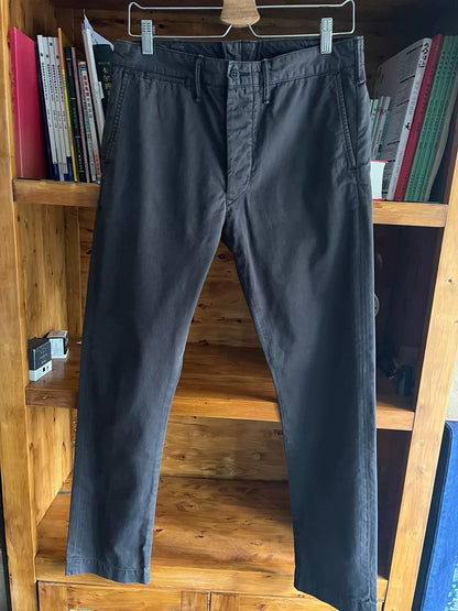 RRL Double RL Gray Black Casual Pants
