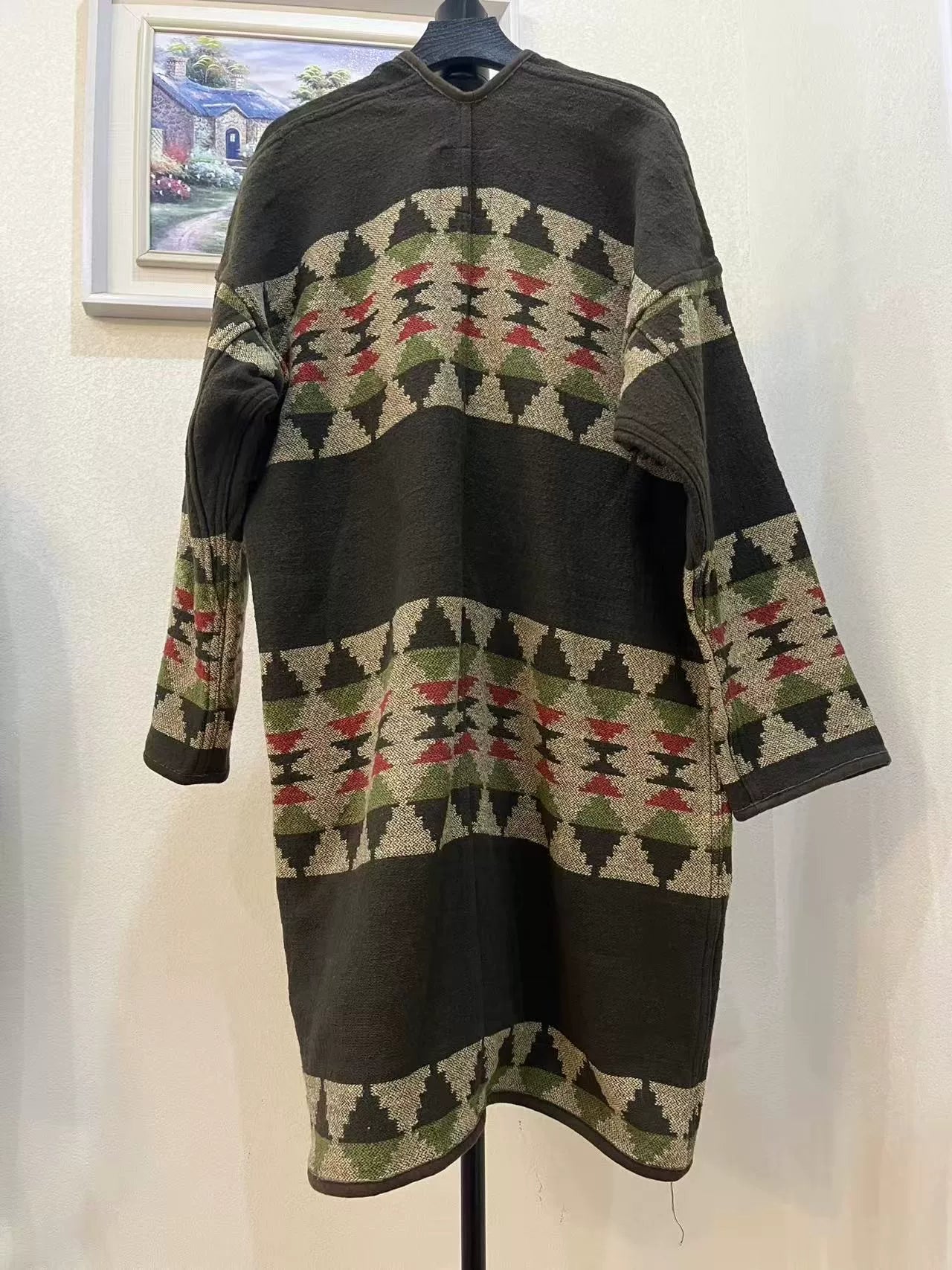 visvim Sanjuro NT.BLANKET Long Cardigan