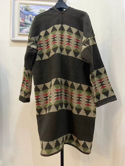 visvim Sanjuro NT.BLANKET Long Cardigan