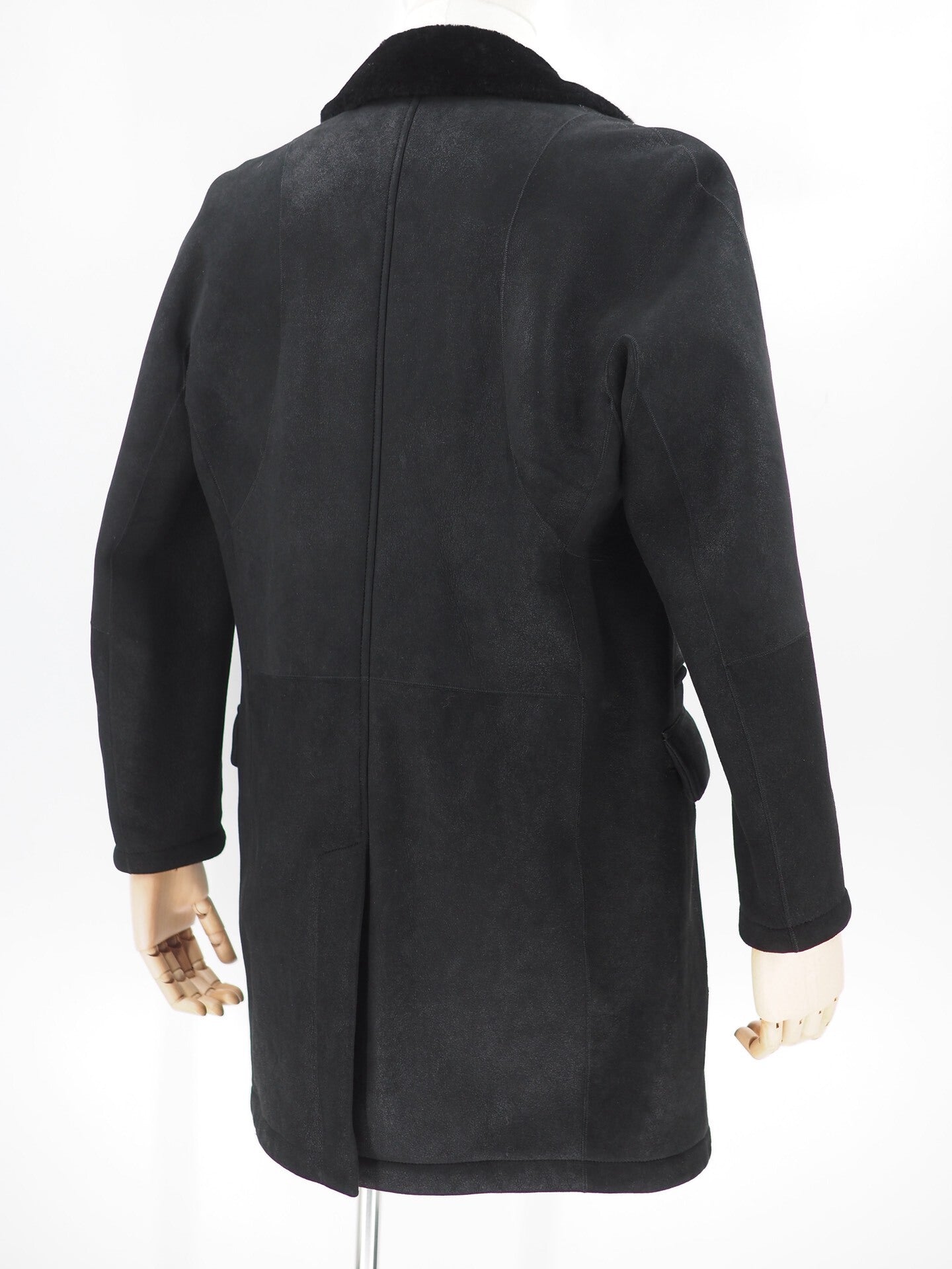 andrew mackenzie shearling cabin coat