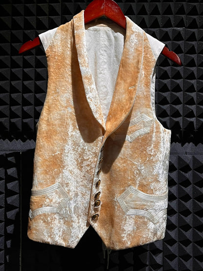 velvet sleeveless vest by number nine