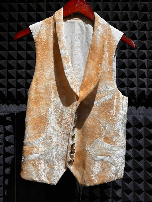 velvet sleeveless vest by number nine